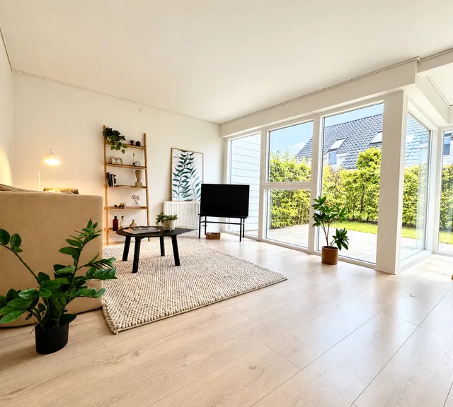 Moderne rækkehus til leje i Tilst