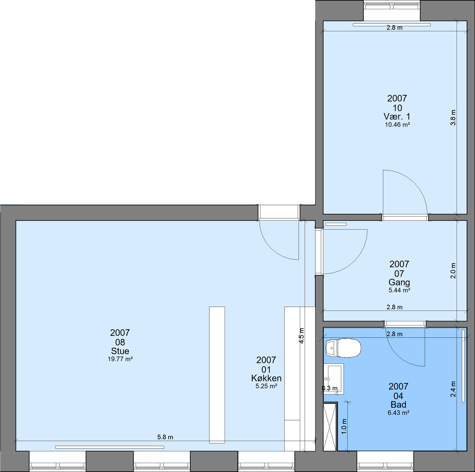 Visual presentation of the listing