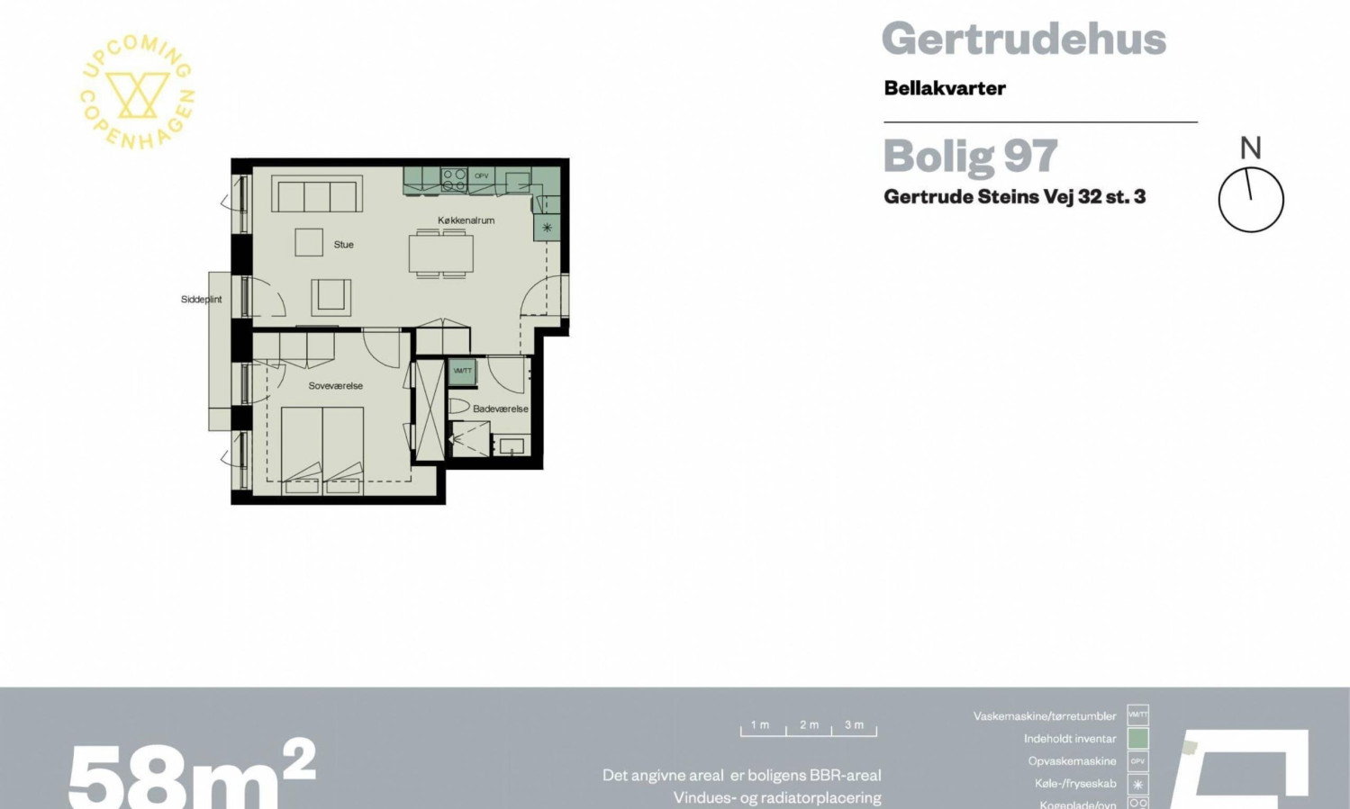 Visual presentation of the listing