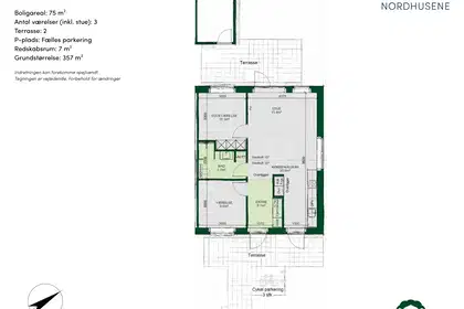 Visual presentation of the listing