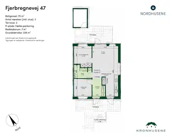 Visual presentation of the listing