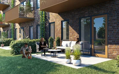 Lys 3-værelses lejlighed med sydvestvendt terrasse i Hillerød - Cirkelbuen, Hillerød - 4