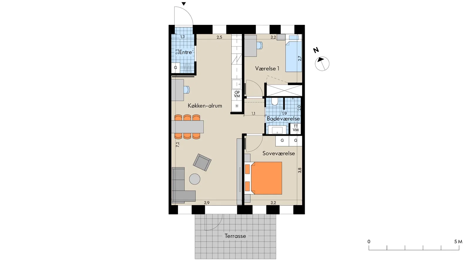 Visual presentation of the listing