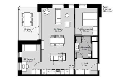 Visual presentation of the listing