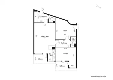 Visual presentation of the listing