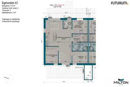 Visual presentation of the listing