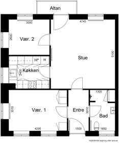 Visual presentation of the listing