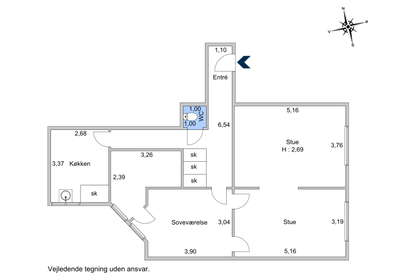 Visual presentation of the listing