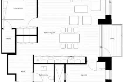 Visual presentation of the listing