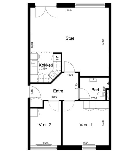 3-værelses apartment i Thyholm - Købmandsgården, Thyholm - 4