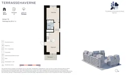 Visual presentation of the listing