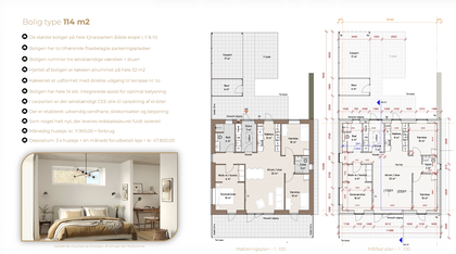 Visual presentation of the listing