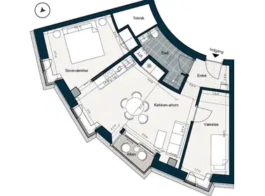 Visual presentation of the listing