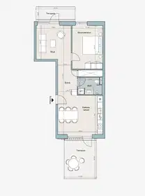 Visual presentation of the listing