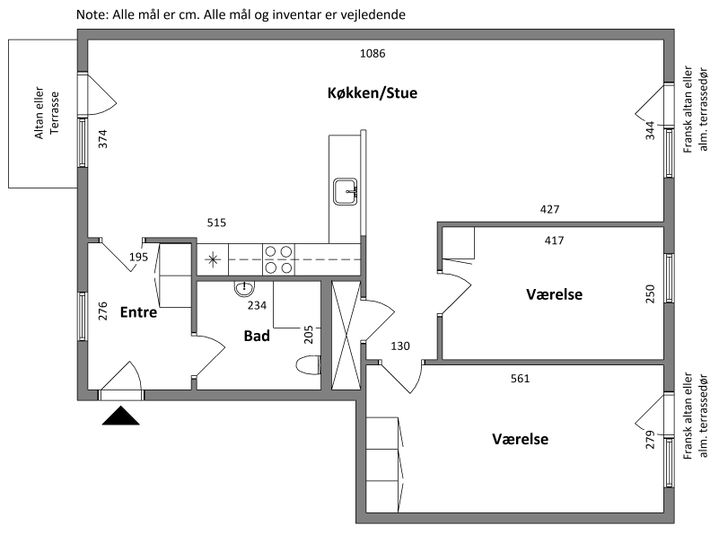 Lovely apartment - Rosenholmvej, Holstebro - 1