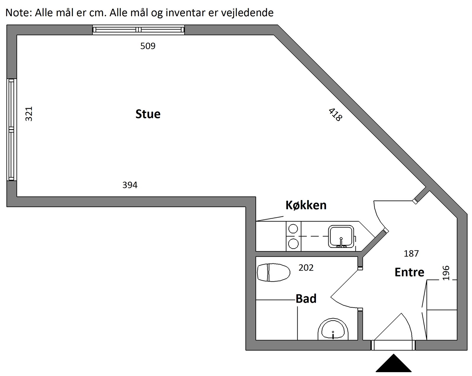 Visual presentation of the listing