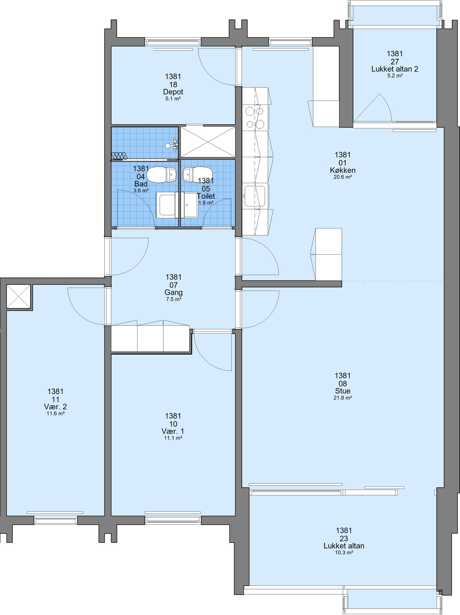 Visual presentation of the listing