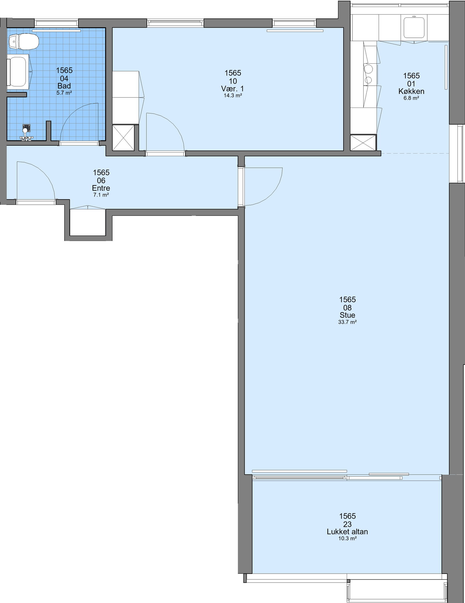 Visual presentation of the listing