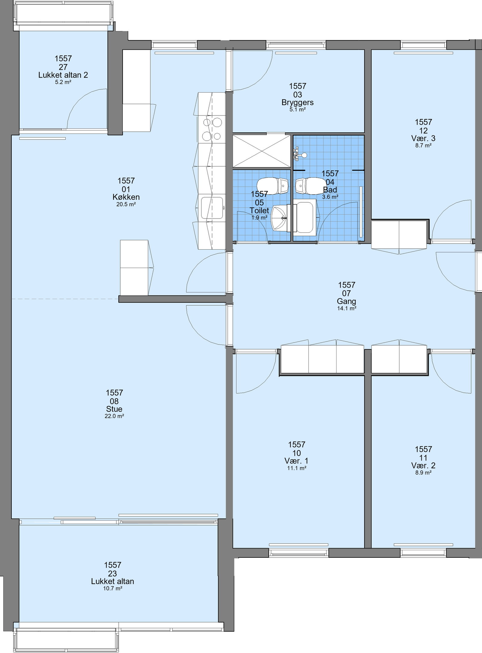 Visual presentation of the listing