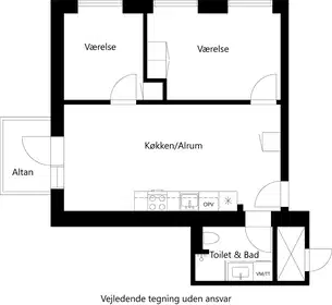 Visual presentation of the listing