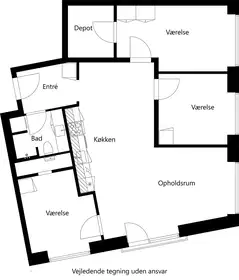 Visual presentation of the listing