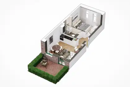 Visual presentation of the listing