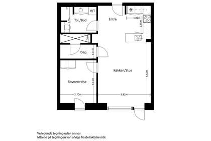 Visual presentation of the listing