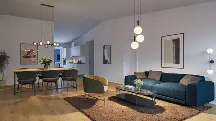 townhouse Apartment on Elisesvej with private terrace