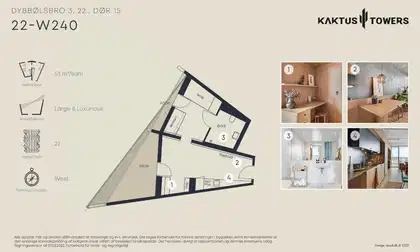 Visual presentation of the listing