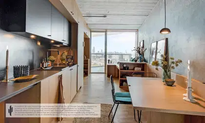 Visual presentation of the listing