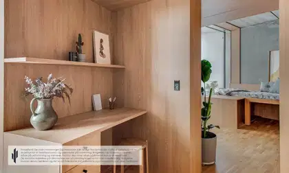 Visual presentation of the listing