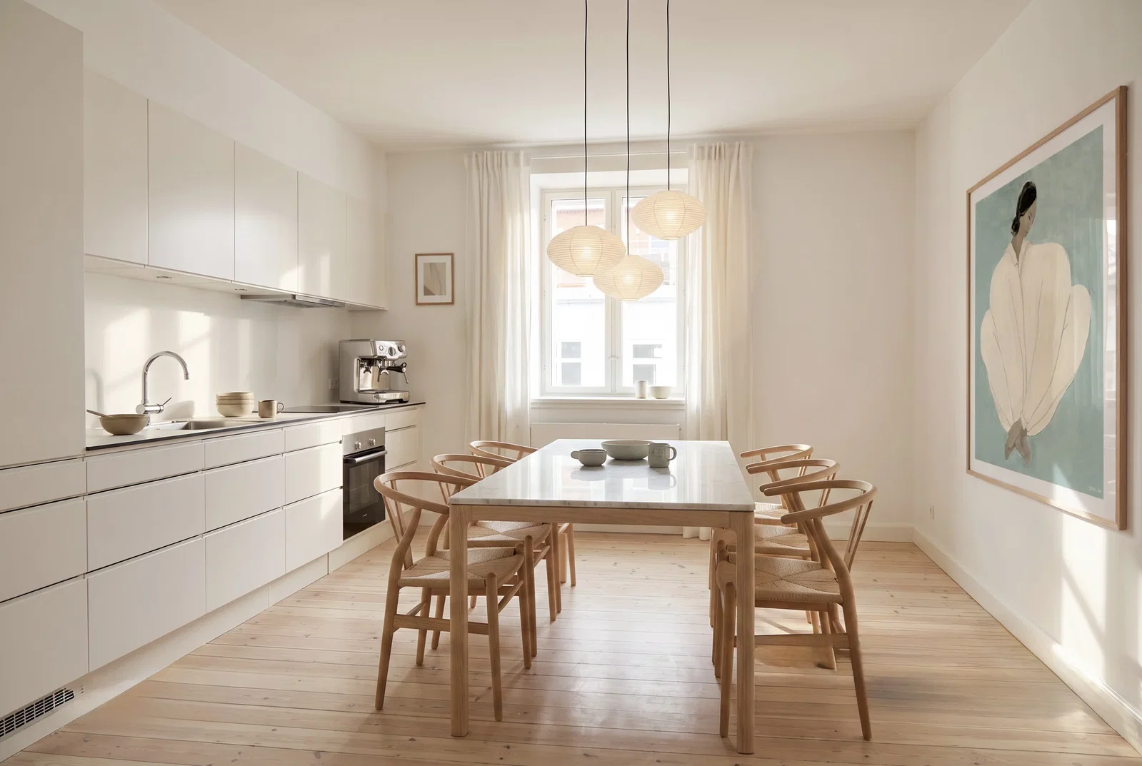 Visual presentation of the listing