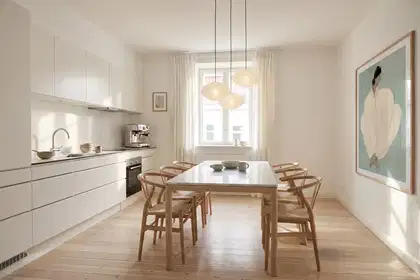 Visual presentation of the listing