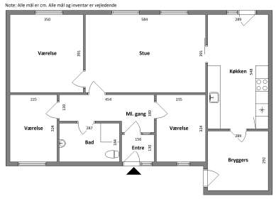 Visual presentation of the listing