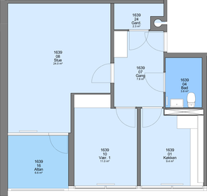 Visual presentation of the listing