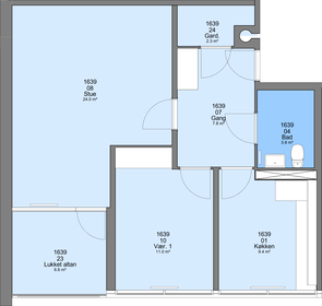 Visual presentation of the listing