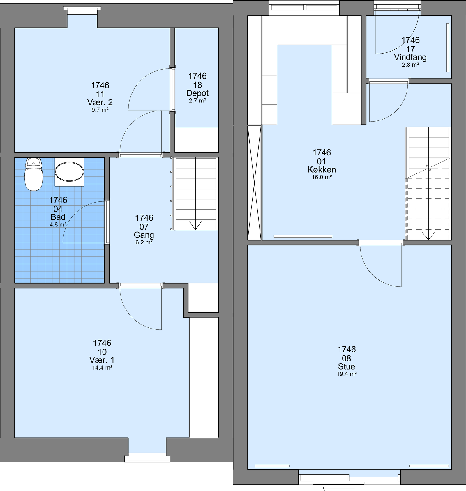 Visual presentation of the listing