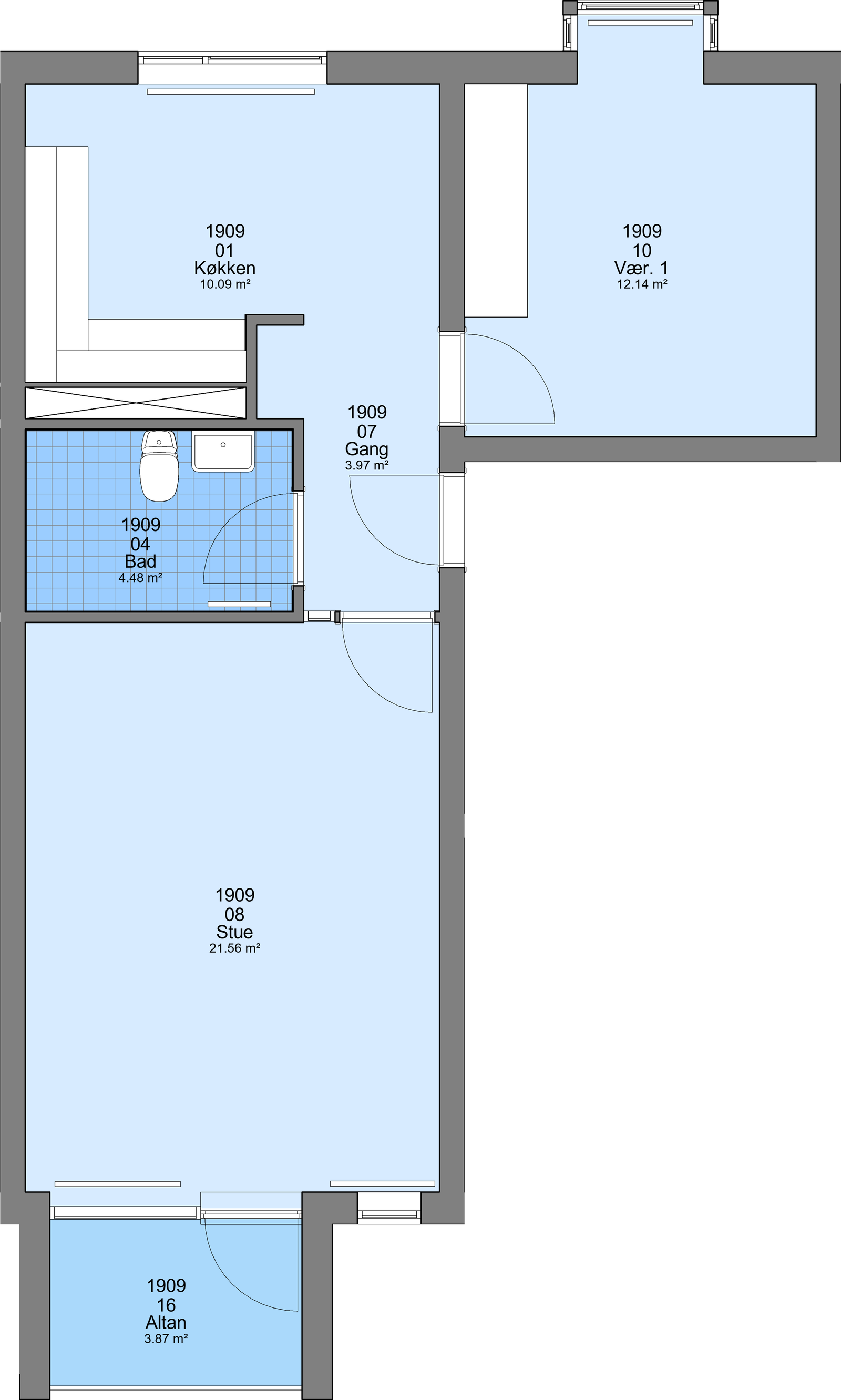 Visual presentation of the listing