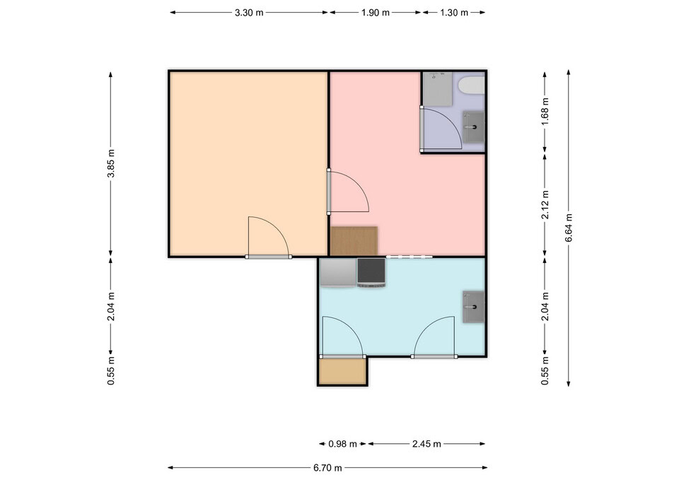 Visual presentation of the listing