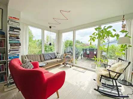 house Furnished villa with large garden near Vanløse station