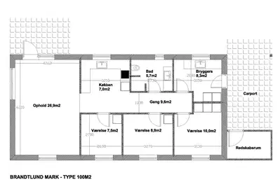 Visual presentation of the listing