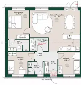 Visual presentation of the listing