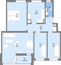 Visual presentation of the listing