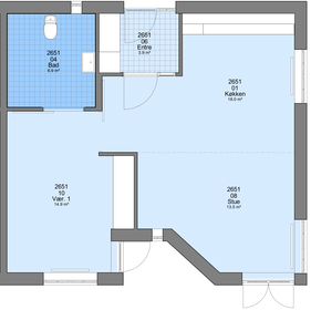 Visual presentation of the listing