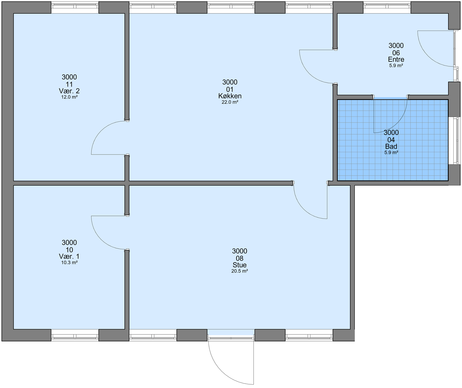 Visual presentation of the listing