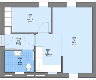 Visual presentation of the listing