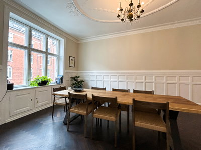 Furnished stately apartment with southwest-facing balcony - Puggaardsgade, København V - 1