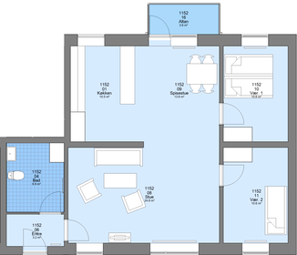 Visual presentation of the listing