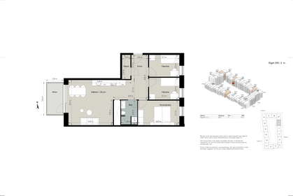 Visual presentation of the listing