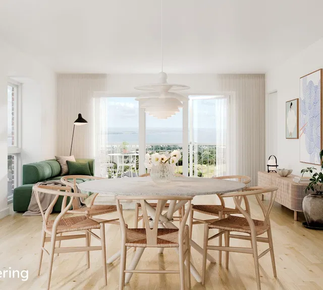apartment Lys bolig med udsigt og attraktive fællesfaciliteter i Kalundborg